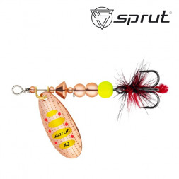 Блесна Sprut Caspia Spinner №2 4.5г/CY