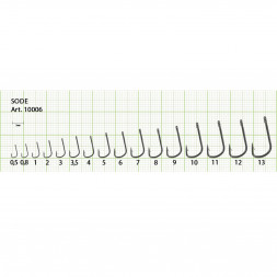 Крючок FISH SEASON Sode-ring №10 BN 8шт 10006-10F
