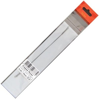 Поводок-струна Tula-SF титан д.0.45 17.5см 2шт птс-045175