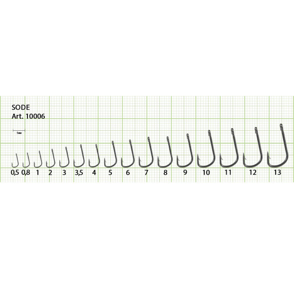 Крючок FISH SEASON Sode-ring №6 BN 10шт 10006-06F