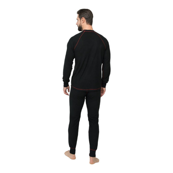 Комплект термо Huntsman фактур. черн. флис р.46-48