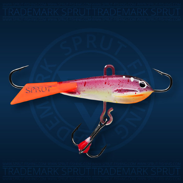 Балансир рыболовный для зимней рыбалки Sprut Toru №3 7г 40мм WVSPK-UV