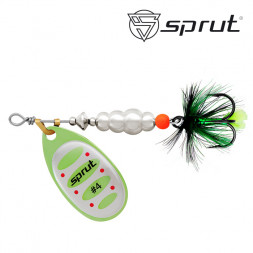 Блесна Sprut Alba Ball System Spinner №4 12.5г/LS