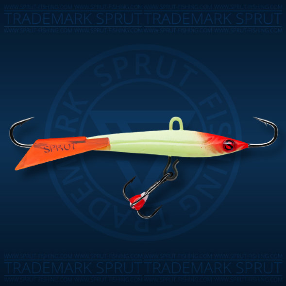 Балансир рыболовный для зимней рыбалки Sprut Hiko №3 7г 45мм LM-UV