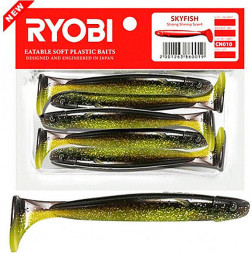 Риппер Ryobi SKYFISH 109mm, цвет CN010 frog eggs, 3шт