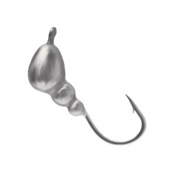 Мормышка вольфрамовая Lumicom Муравей с ушком Ф6 серебро, цена за 1 шт.