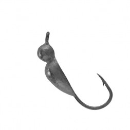 Мормышка вольфрамовая Lumicom Нимфа Ф3.5 черн. никель, цена за 1 шт.